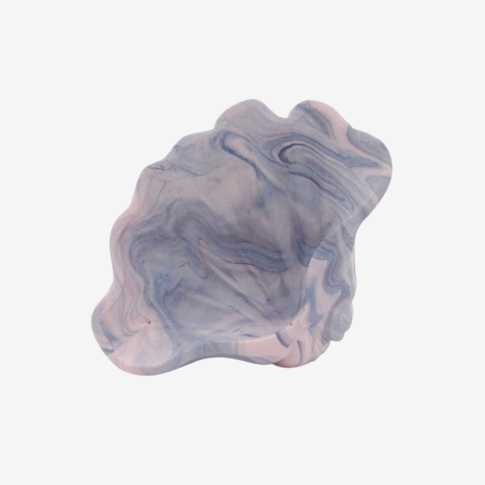 Stor Amy muslingeskal - Swirl pastel