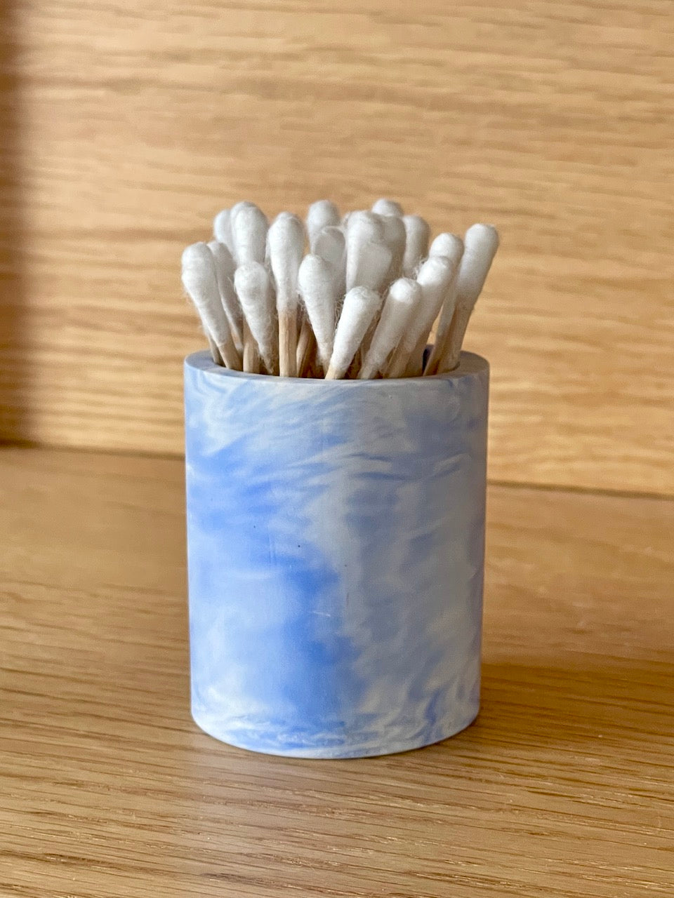 Cotton swab holder