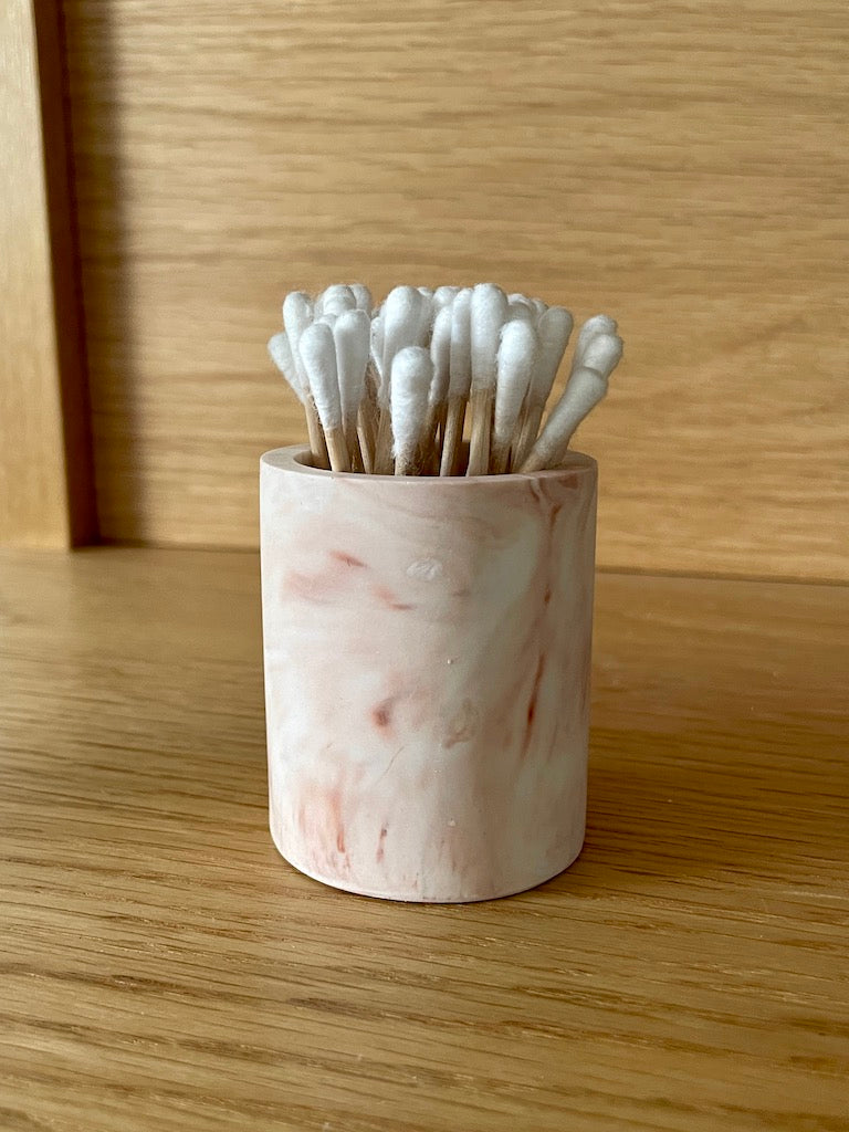 Cotton swab holder