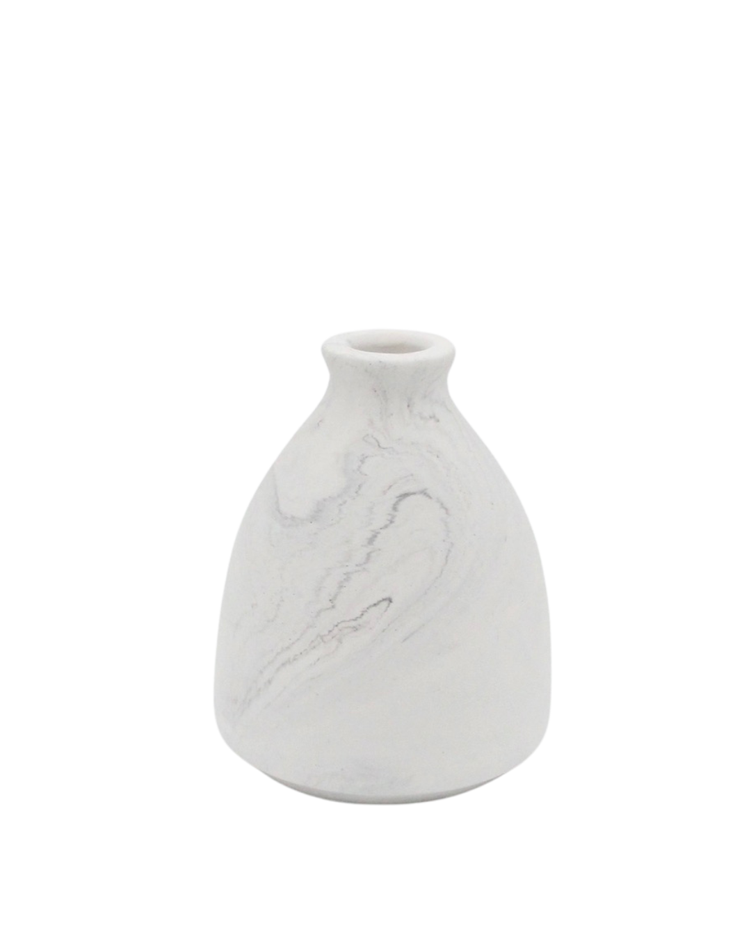 Lille vase - Grå marmor