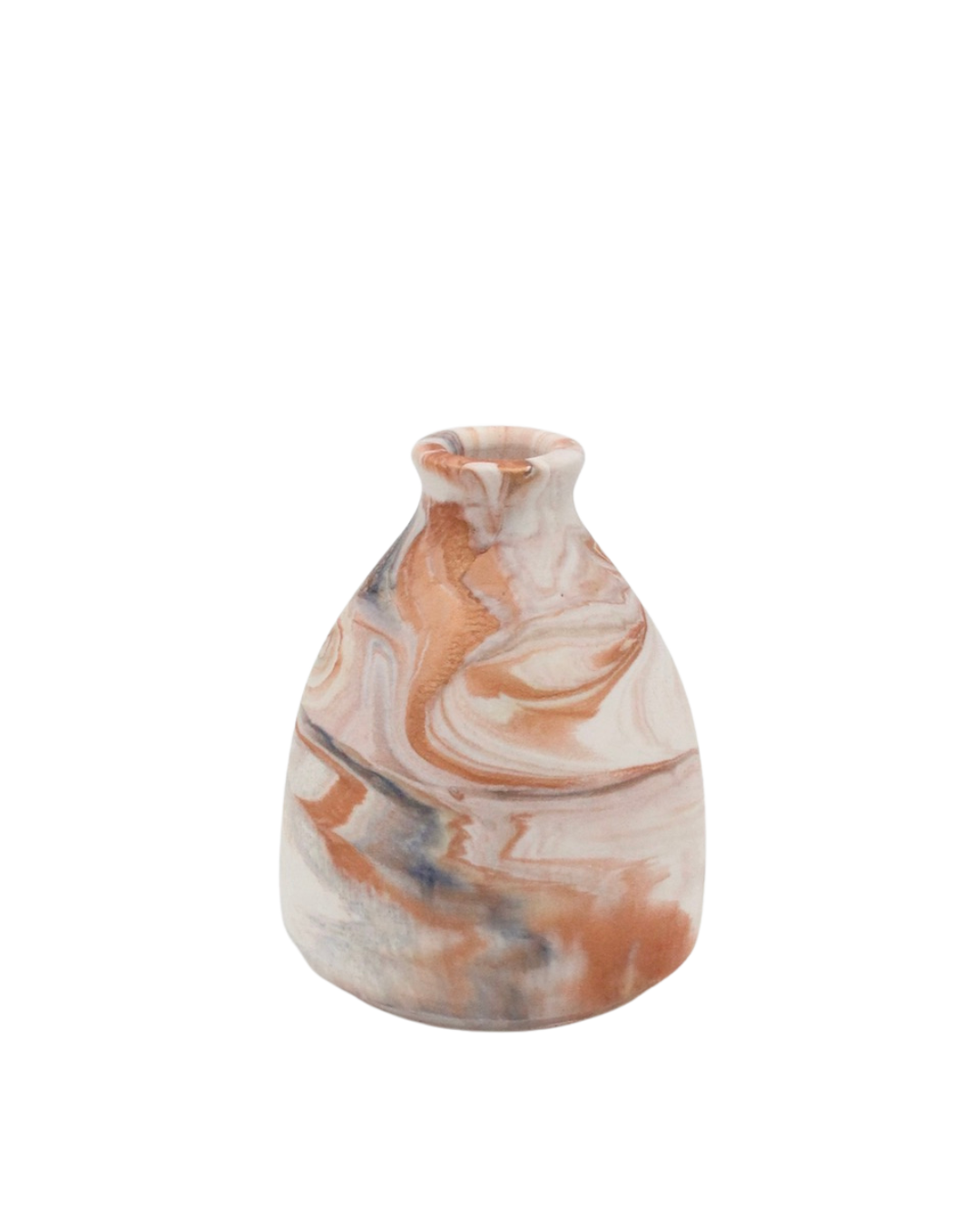 Lille vase - Rust marmor