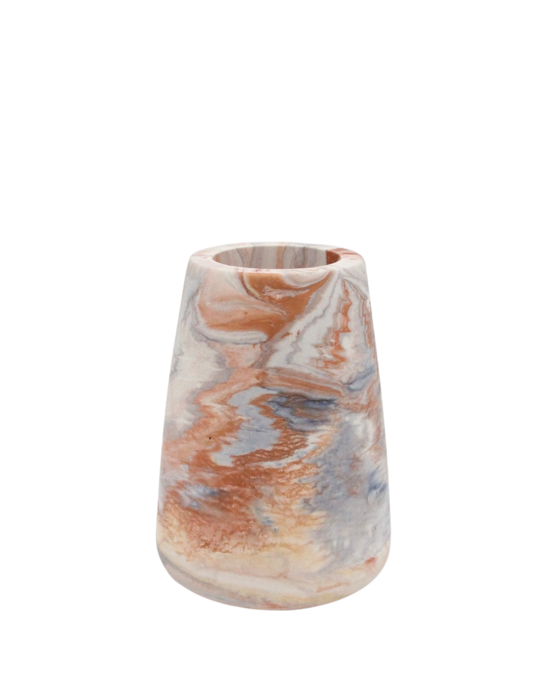 Vase - Rust marble